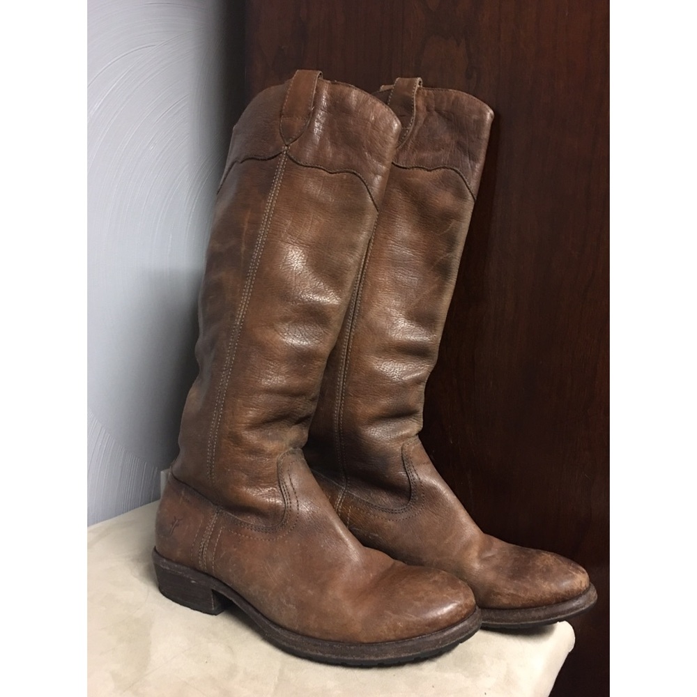 Frye Carson Lug Riding Boot - Picture 2 of 5